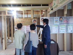 住まいの『構造見学会』は無事終了いたしました！