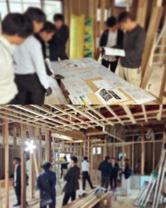 リノベーションの現場に…